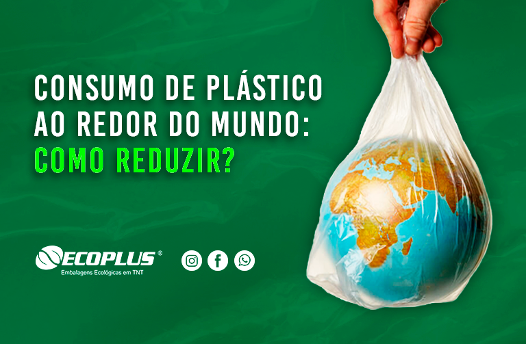 <strong>Consumo de plástico ao redor do mundo</strong>